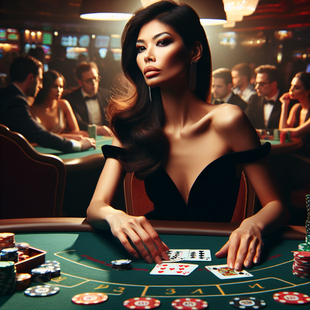 Player making decisions in Blackjack